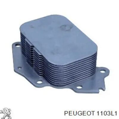 Радиатор масляный (холодильник), под фильтром Peugeot/Citroen 1103L1