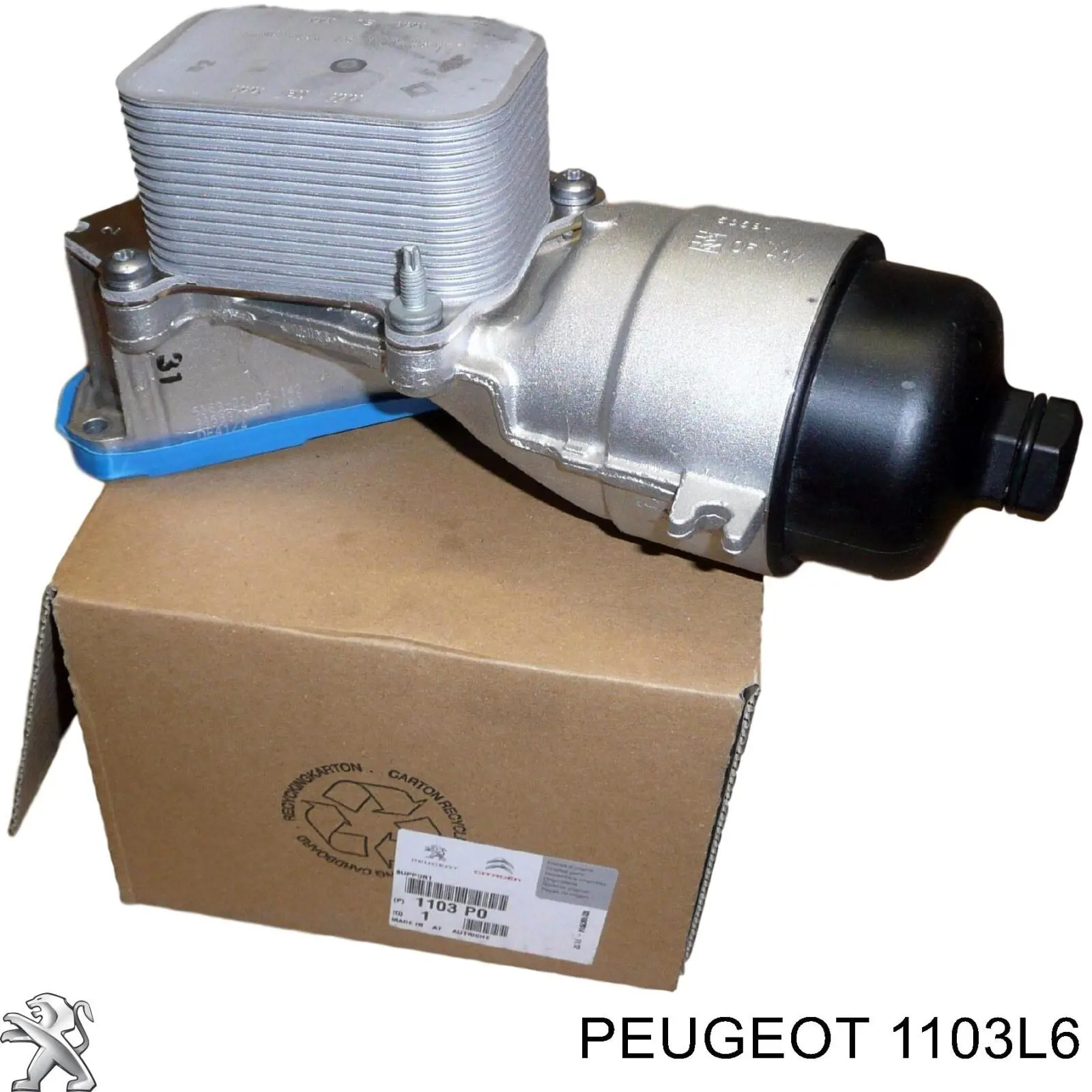  Корпус масляного фильтра Peugeot/Citroen 1103L6