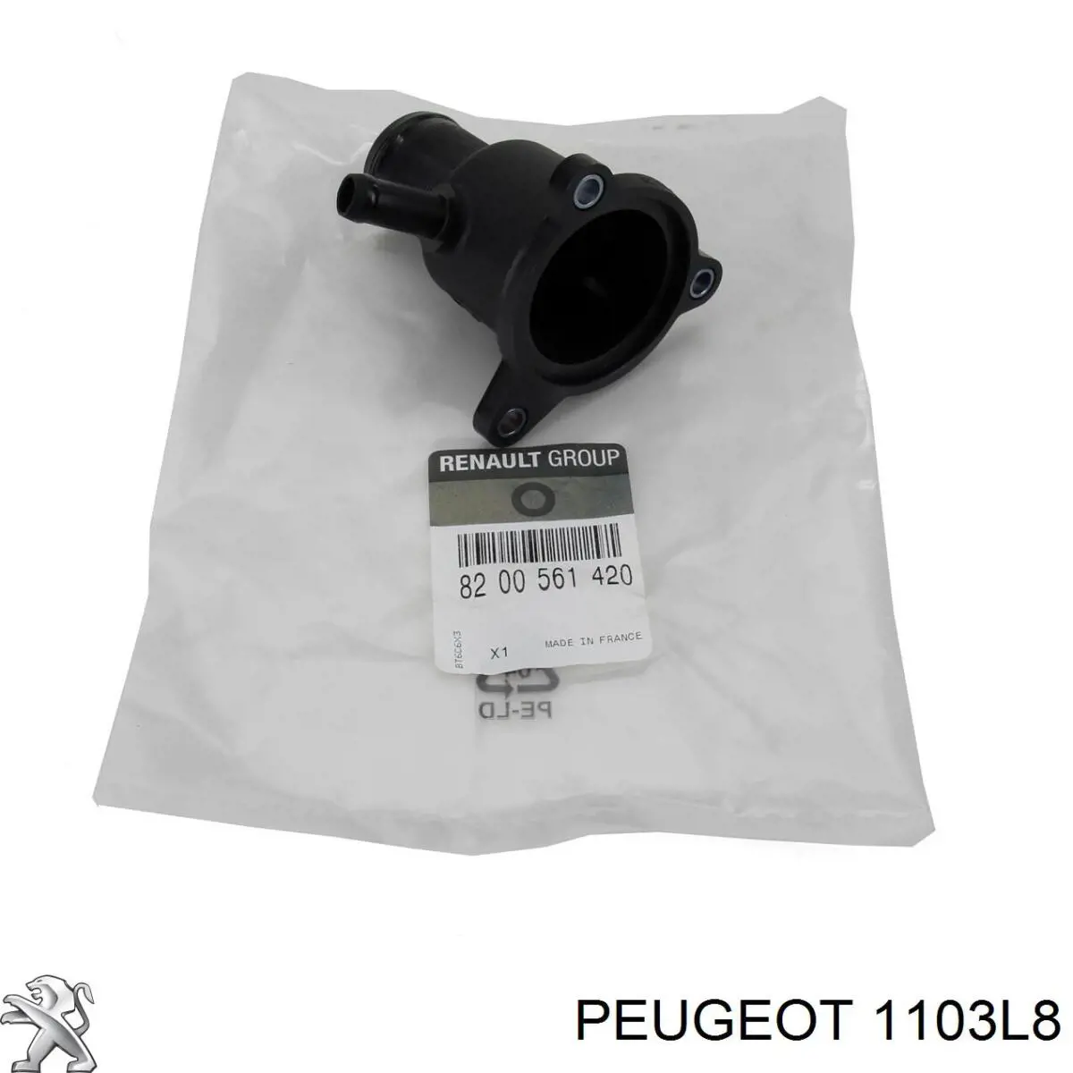 Купить 1103L8 Peugeot/Citroen Прокладка адаптера маслянного фильтра