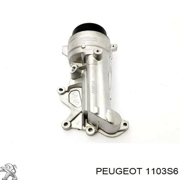 1103S6 Peugeot/Citroen caixa do filtro de óleo