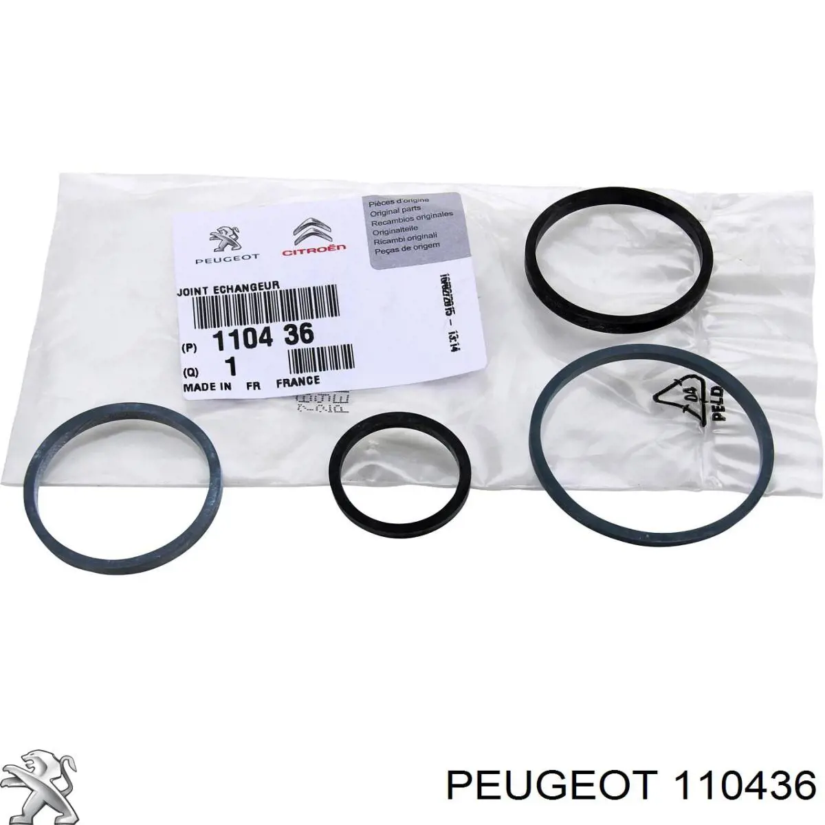 Купить 110436 Peugeot/Citroen Прокладка радиатора масляного