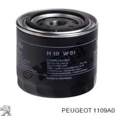 Масляный фильтр двигателя 1109A0 PEUGEOT