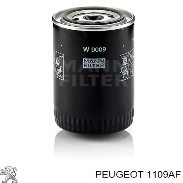 Фильтр очистки масла центробежный Peugeot/Citroen 1109AF цена, от 10.05 USD