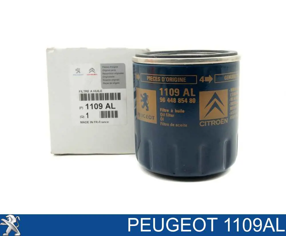 1109AL Peugeot/Citroen фильтр масляный