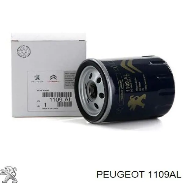 Масляный фильтр 1109AL Peugeot/Citroen