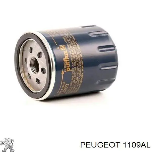 Filtro de aceite 1109AL Peugeot/Citroen