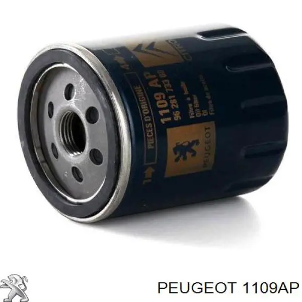Filtro de aceite 1109AP Peugeot/Citroen