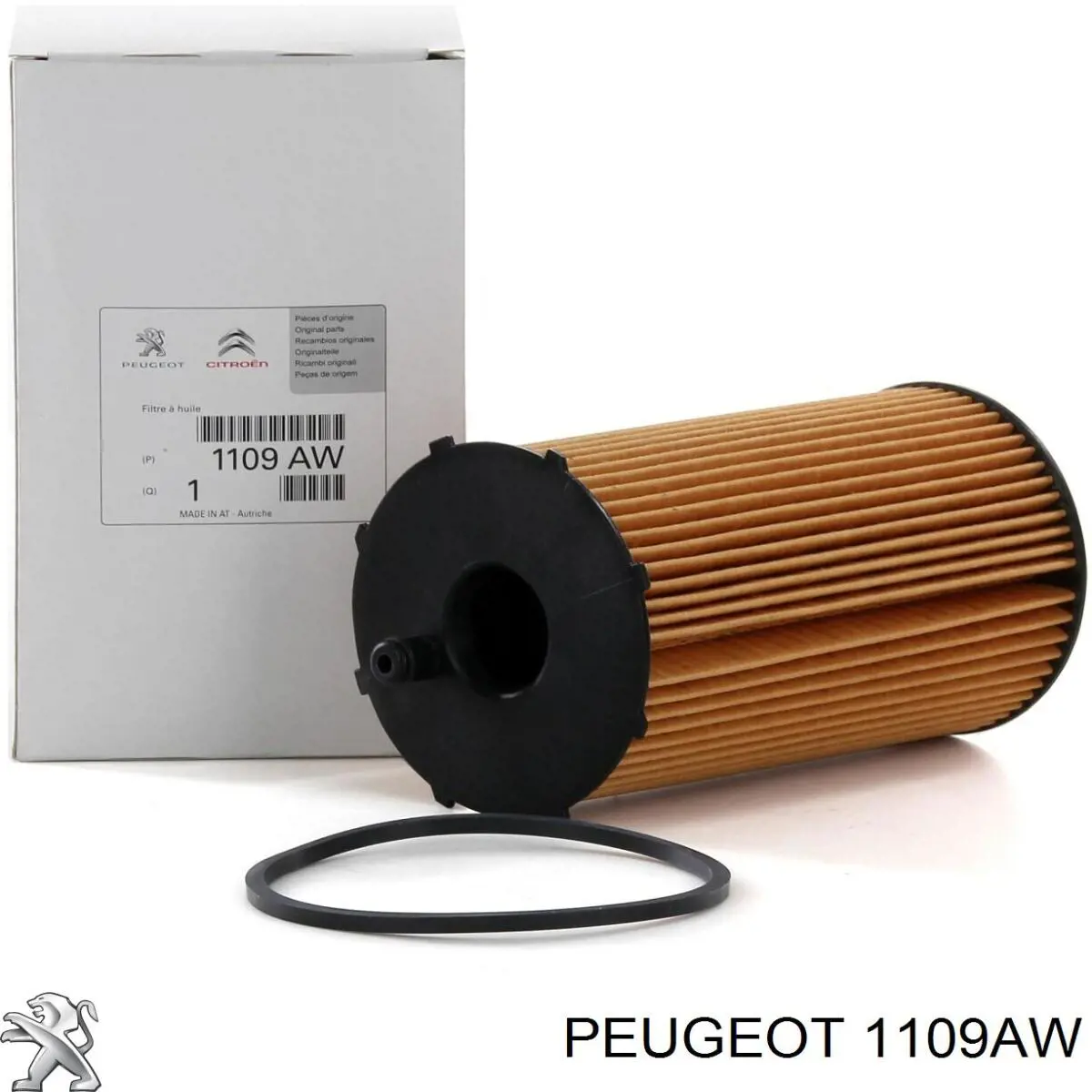 1109AW Peugeot/Citroen filtro de óleo