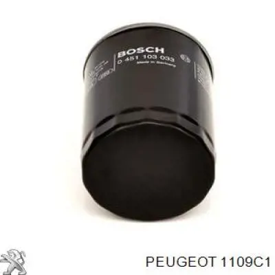 1109C1 Peugeot/Citroen масляный фильтр