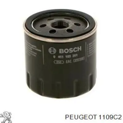 1109C2 Peugeot/Citroen масляный фильтр