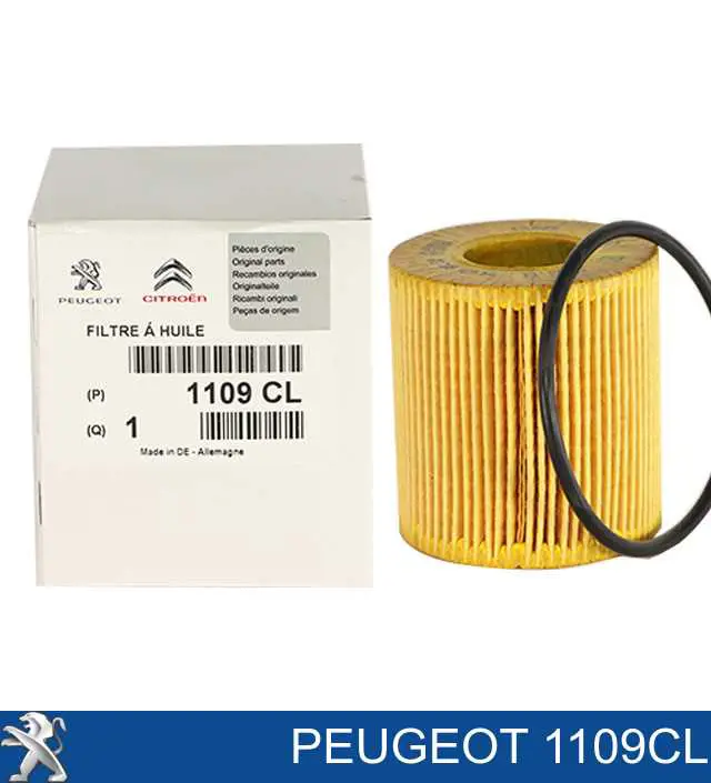 1109CL Peugeot/Citroen фильтр масляный