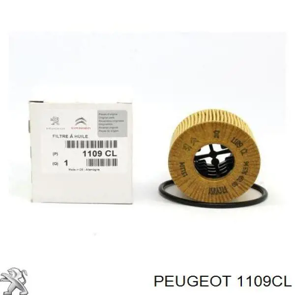 Filtro de aceite 1109CL Peugeot/Citroen