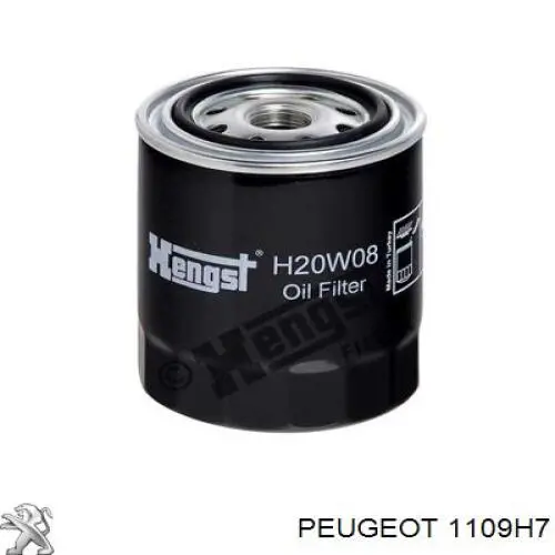 1109H7 Peugeot/Citroen масляный фильтр