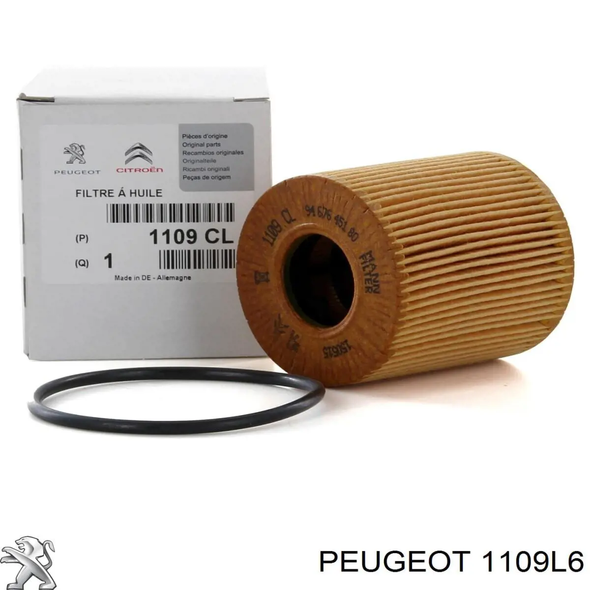 1109L6 Peugeot/Citroen масляный фильтр