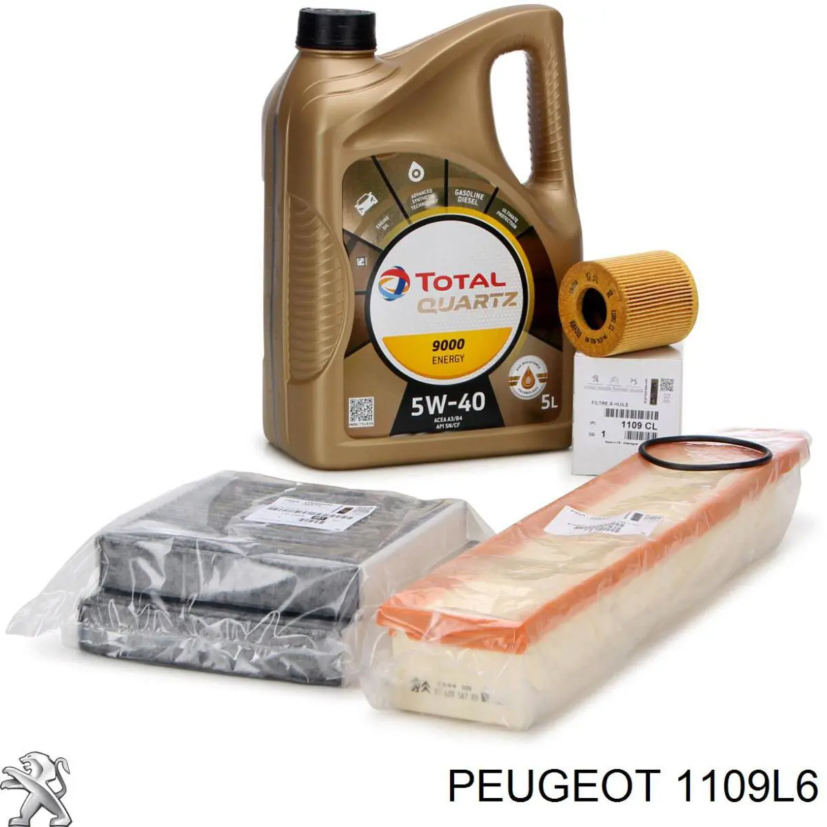Filtro de aceite 1109L6 Peugeot/Citroen