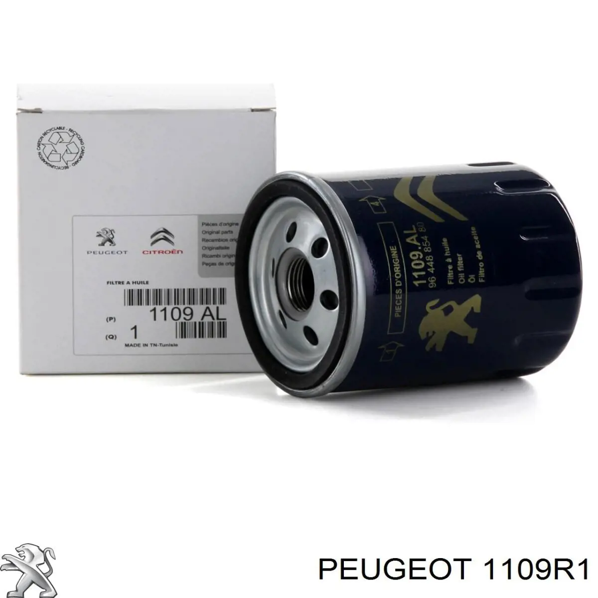 1109R1 Peugeot/Citroen масляный фильтр
