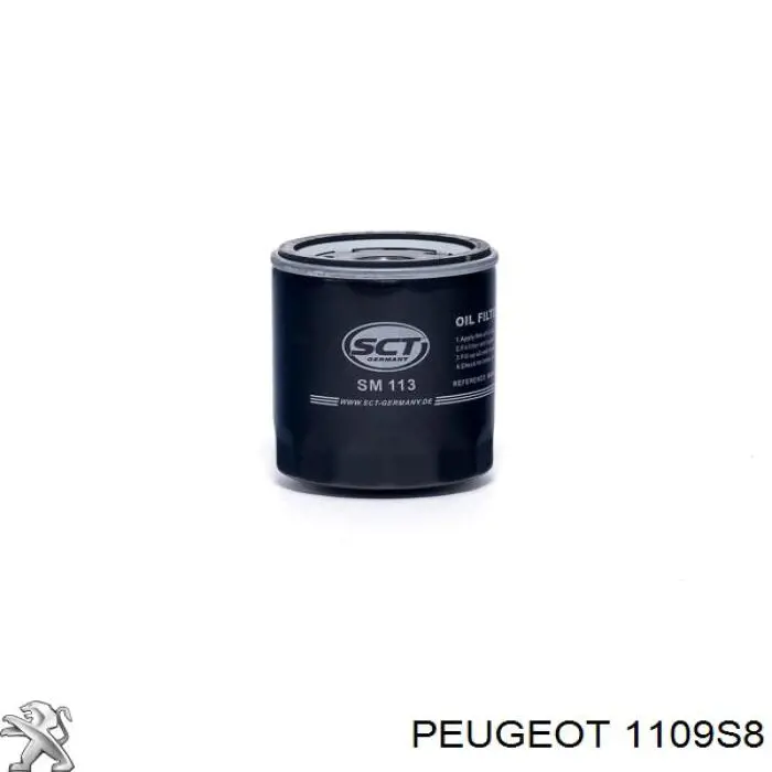 Купить 1109S8 Peugeot/Citroen Фильтр центробежный очистки масла