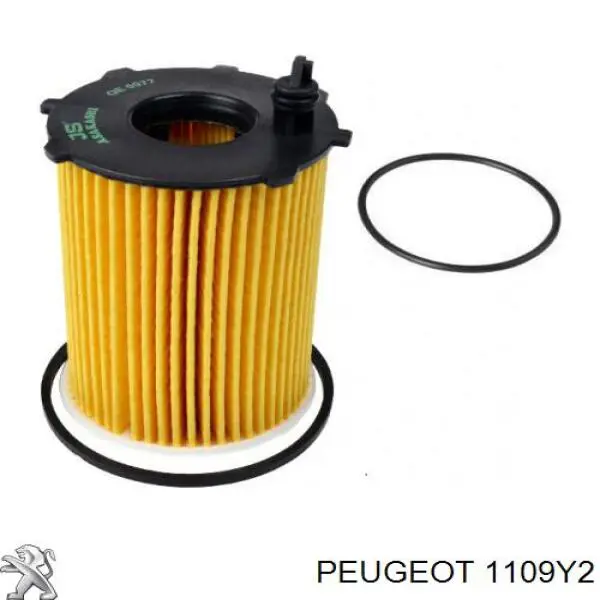 1109Y2 Peugeot/Citroen масляный фильтр