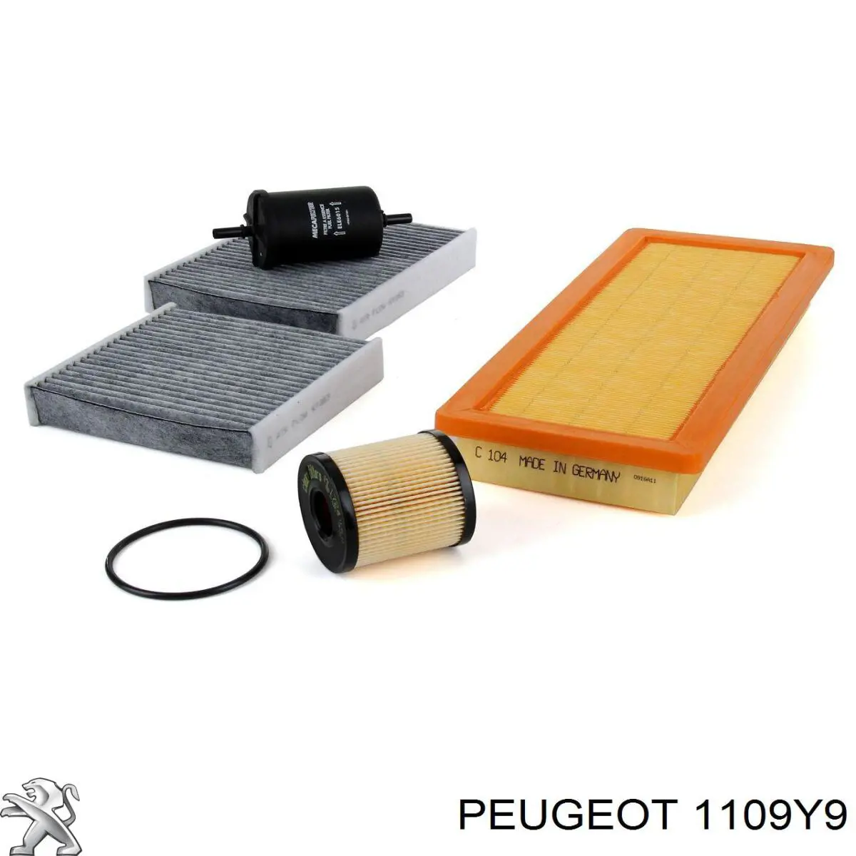 Купить 1109Y9 Peugeot/Citroen Фильтр центробежный очистки масла
