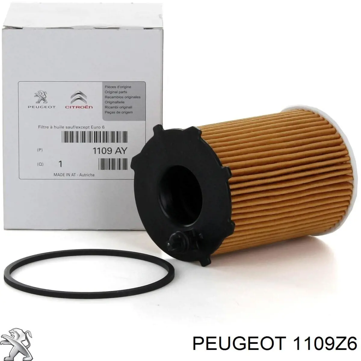 1109Z6 Peugeot/Citroen масляный фильтр