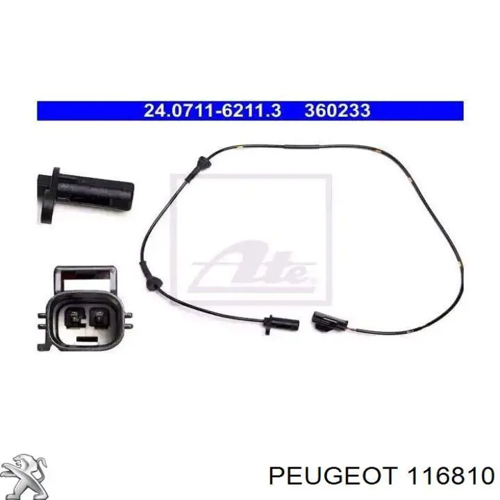 116810 Peugeot/Citroen tubo de lubrificação cbc