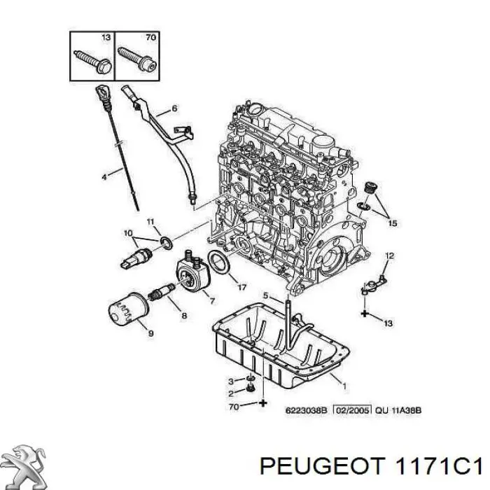 1171C1 Peugeot/Citroen 