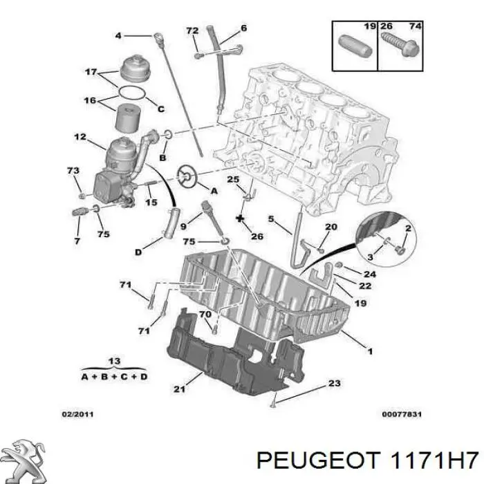 1171H7 Peugeot/Citroen 