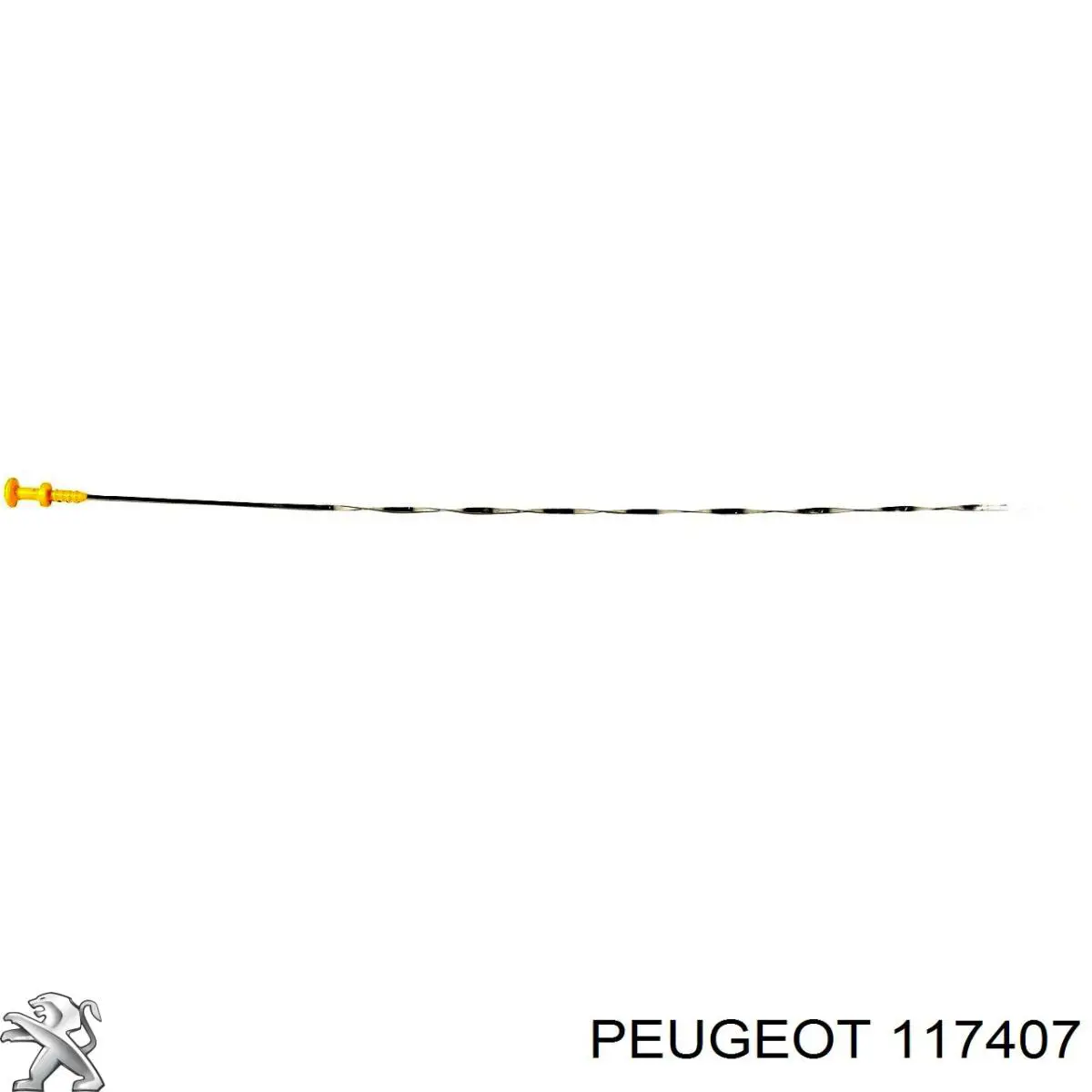 Щуп-індикатор рівня масла в двигуні 117407 Peugeot/Citroen