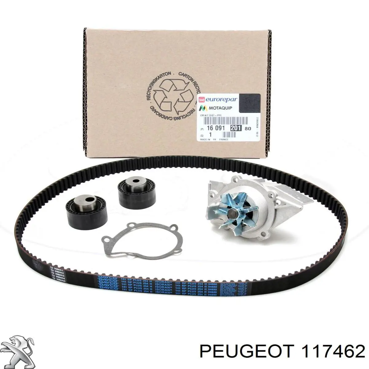 Sonda (indicador) do nível de óleo no motor 117462 Peugeot/Citroen