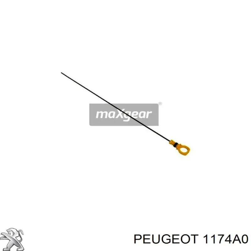 Купить 1174A0 Peugeot/Citroen Индикатор уровня масла в двигателе