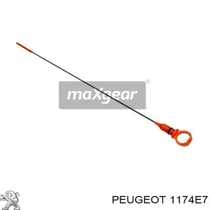 Купить 1174E7 Peugeot/Citroen Индикатор уровня масла в двигателе