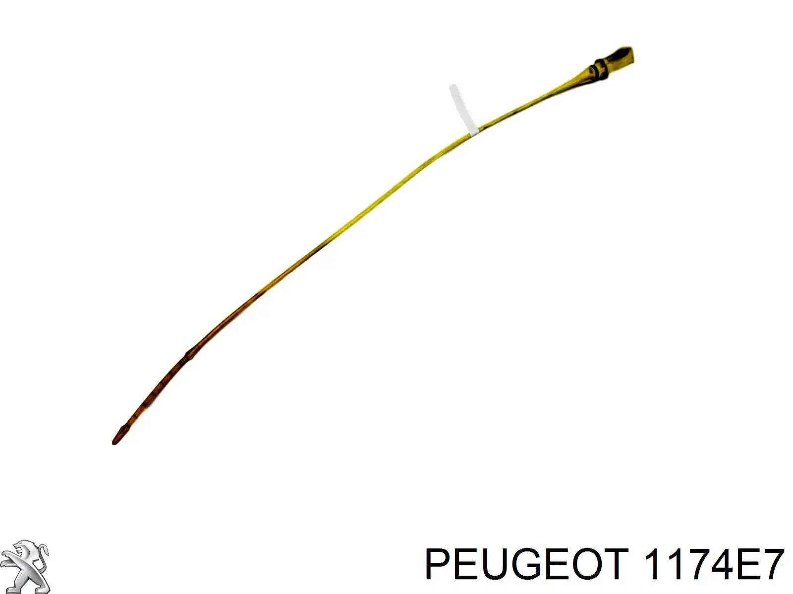 1174E7 Peugeot/Citroen щуп (индикатор уровня масла в двигателе)