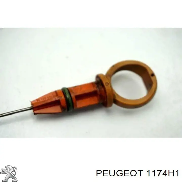 Varilla del nivel de aceite 1174H1 Peugeot/Citroen