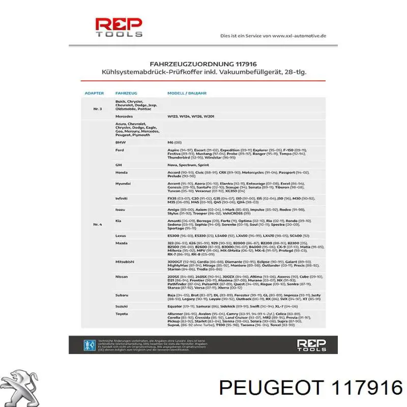  Peugeot/Citroen 117916 цена, от 1.20 USD