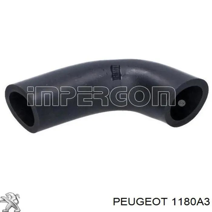 1180A3 Peugeot/Citroen патрубок вентиляции картера (маслоотделителя)