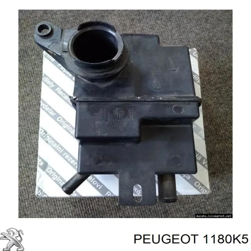 1180K5 Peugeot/Citroen separador de óleo (separador do sistema de ventilação de cárter)