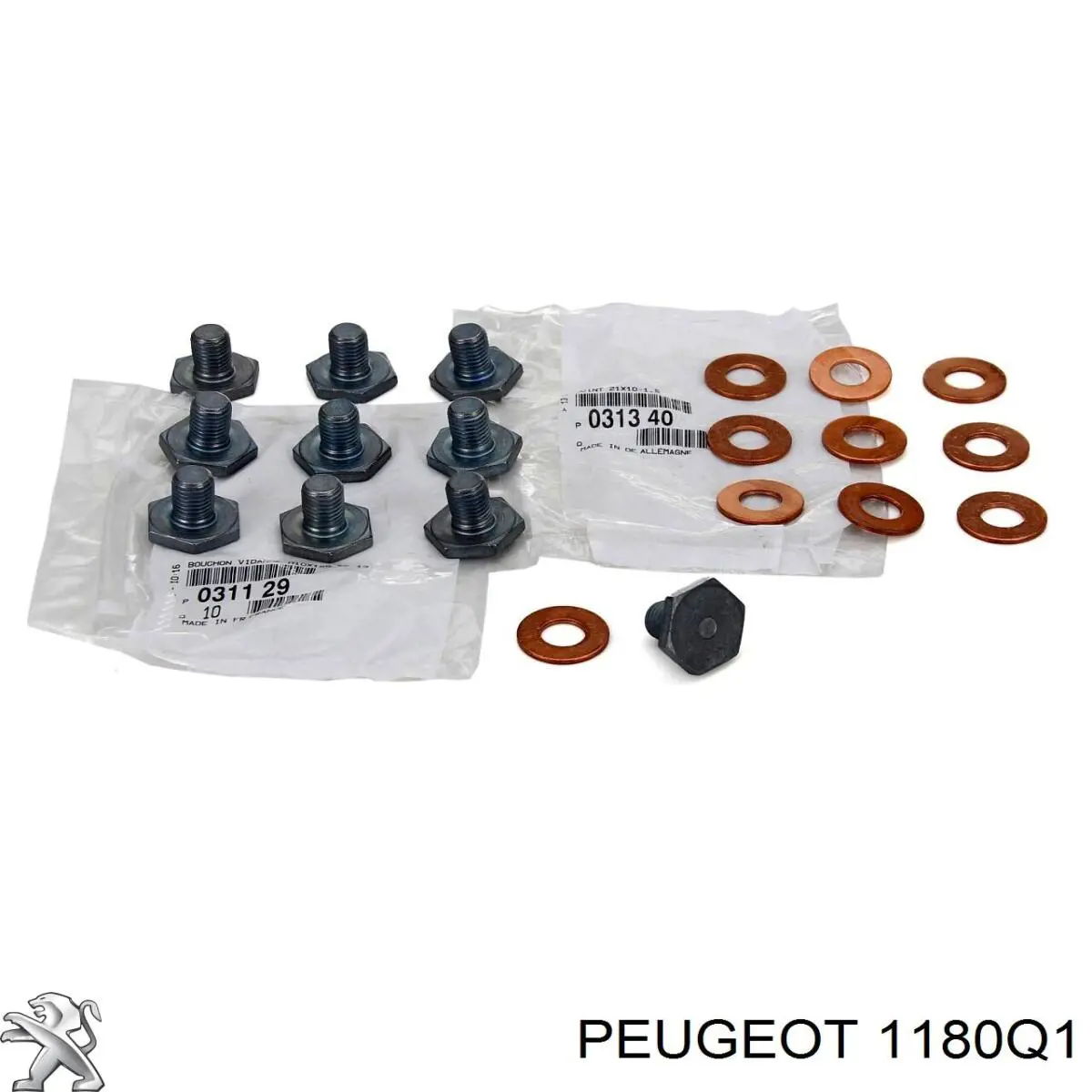 Уплотнительное кольцо маслозаливной горловины PEUGEOT 00001180Q1