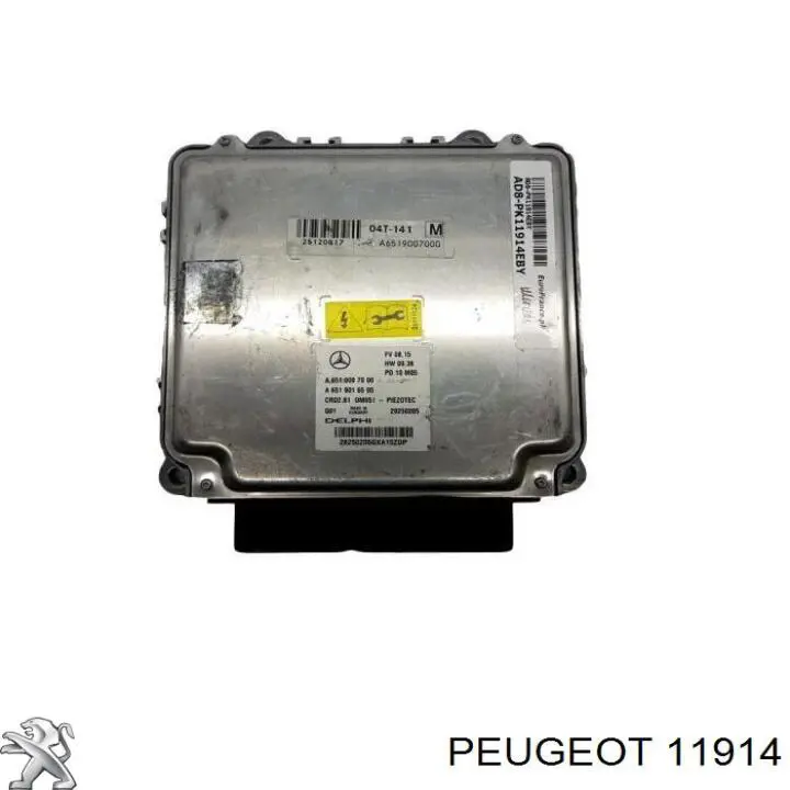 Anillo retén, cigüeñal 11914 Peugeot/Citroen