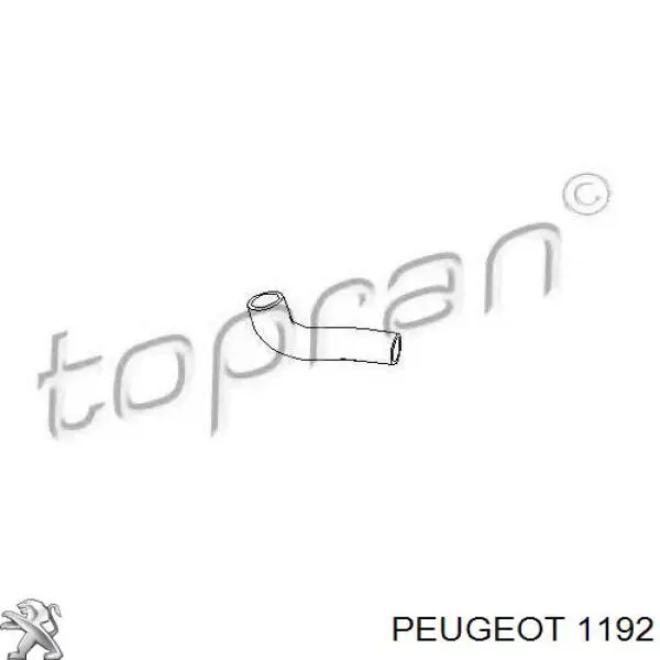 1192 Peugeot/Citroen Шланг для удаления воздуха