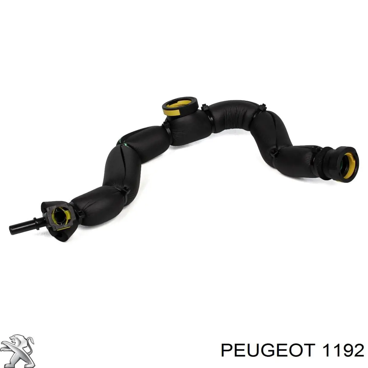 00001192AA Peugeot/Citroen патрубок вентиляции картера (маслоотделителя)
