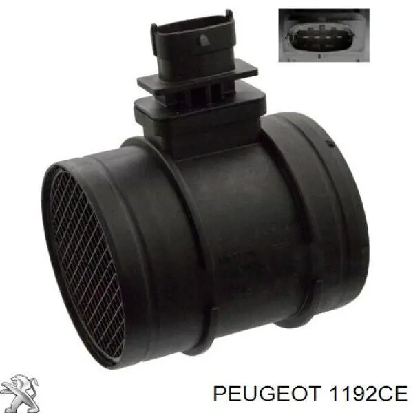 Sensor De Flujo De Aire/Medidor De Flujo (Flujo de Aire Masibo) 1192CE Peugeot/Citroen