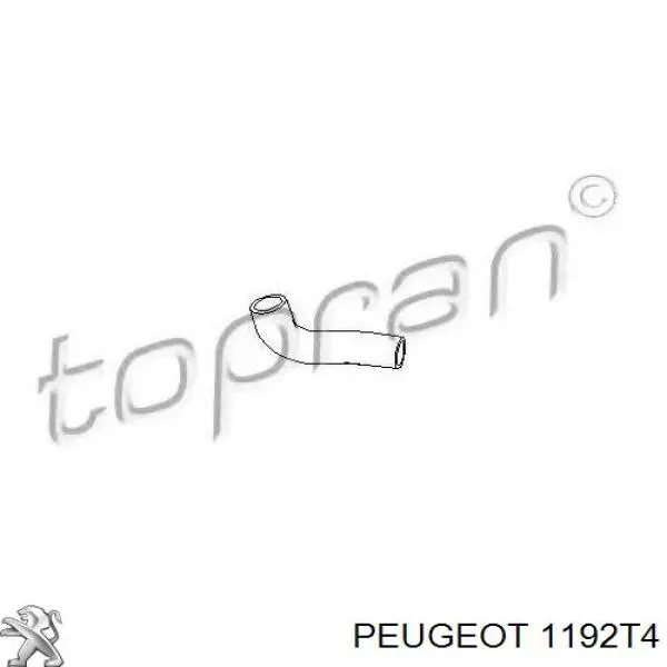 1192T4 Peugeot/Citroen патрубок вентиляции картера (маслоотделителя)