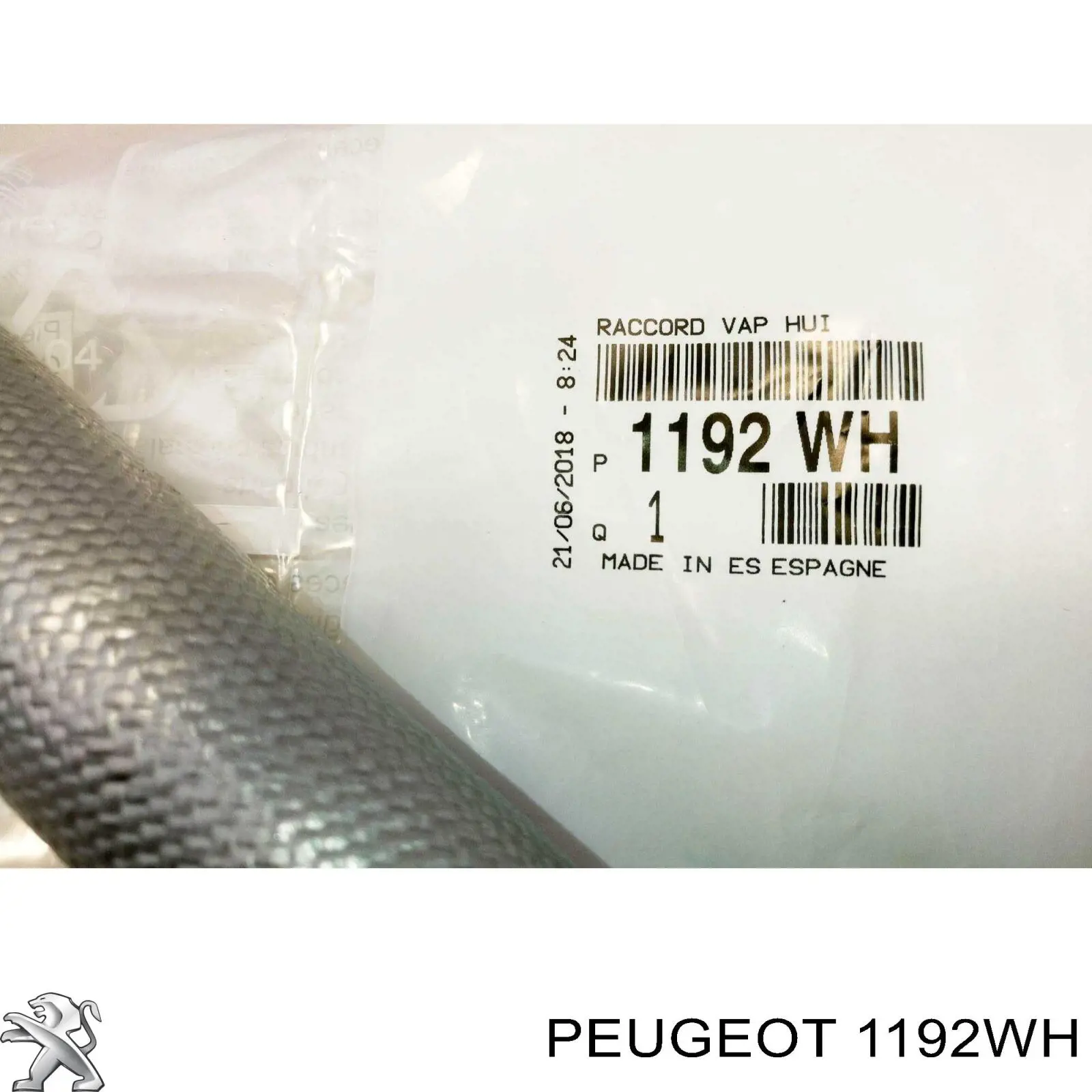 Патрубок вентиляции картера, маслоотделителя Peugeot/Citroen 1192WH цена, от 19.25 USD