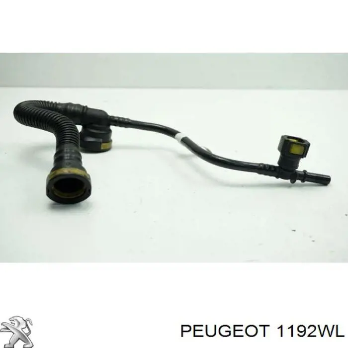 Патрубок вентиляции картера (маслоотделителя) Peugeot/Citroen 1192WL