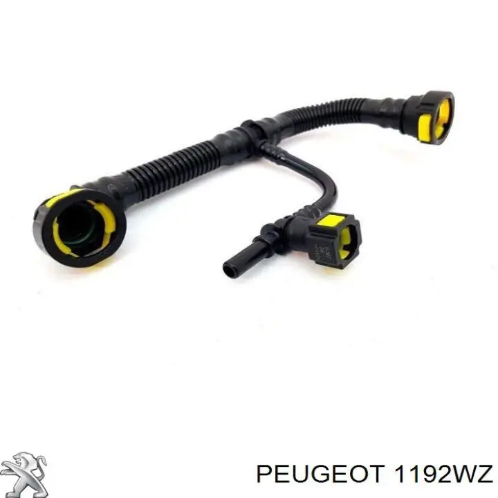 Купить 1192WZ Peugeot/Citroen Трубка картера воздушная