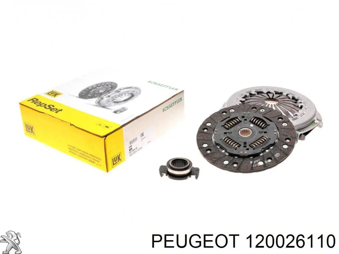 120026110 Peugeot/Citroen корзина сцепления