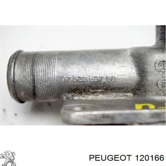 Фланец системы охлаждения Peugeot/Citroen 120166 цена, от 6.73 USD