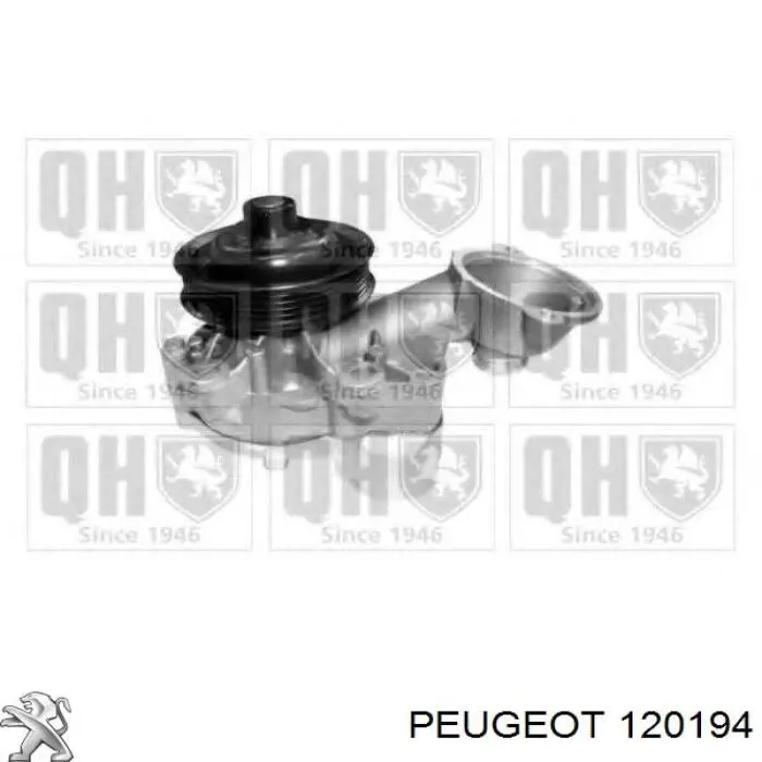 Помпа охлаждения Peugeot/Citroen 120194 цена, от 56.63 USD