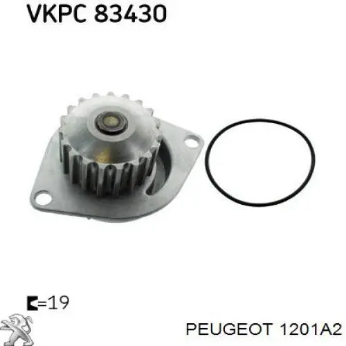 Купить 1201A2 Peugeot/Citroen Насос охлаждения