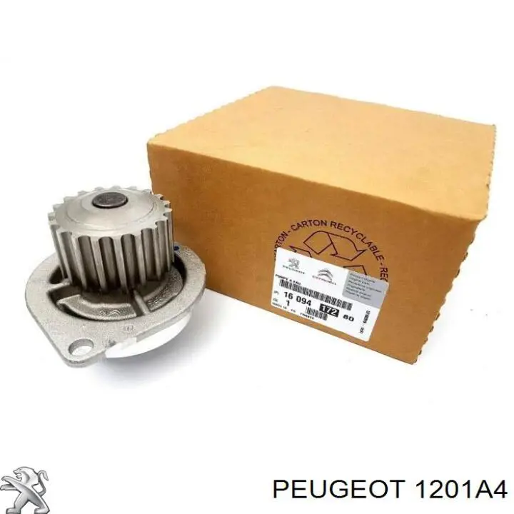 Помпа охлаждения Peugeot/Citroen 1201A4 цена, от 22.65 USD